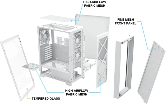 Montech AIR 1000 LITE White