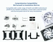 Montech HyperFlow ARGB 240 White