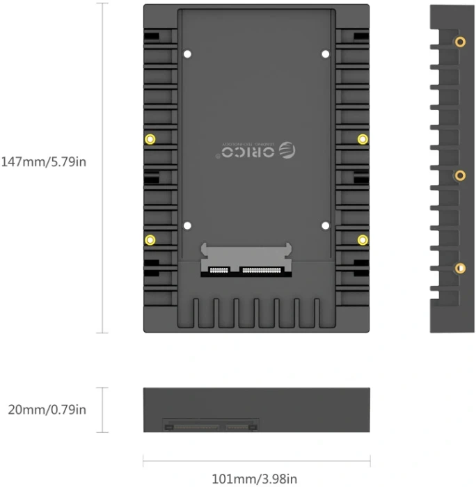 Orico Адаптер SSD/HDD 2.5" to 3.5"