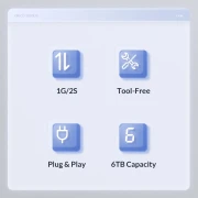 Orico 2020C3 кутия за диск 2.5" USB-C