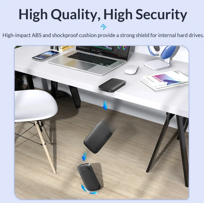 Orico 2020C3 кутия за диск 2.5" USB-C