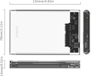 Orico 2139C3 кутия за дискове 2.5"