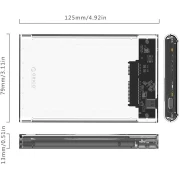 Orico 2139C3 кутия за дискове 2.5"