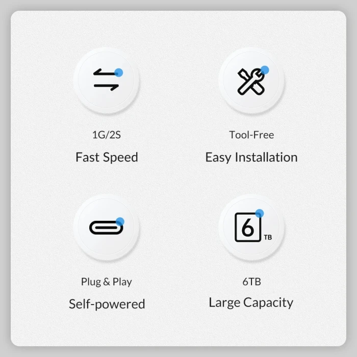 Orico 2577C3 кутия за диск 2.5" USB-C