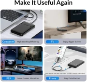 Orico 2577C3 кутия за диск 2.5" USB-C