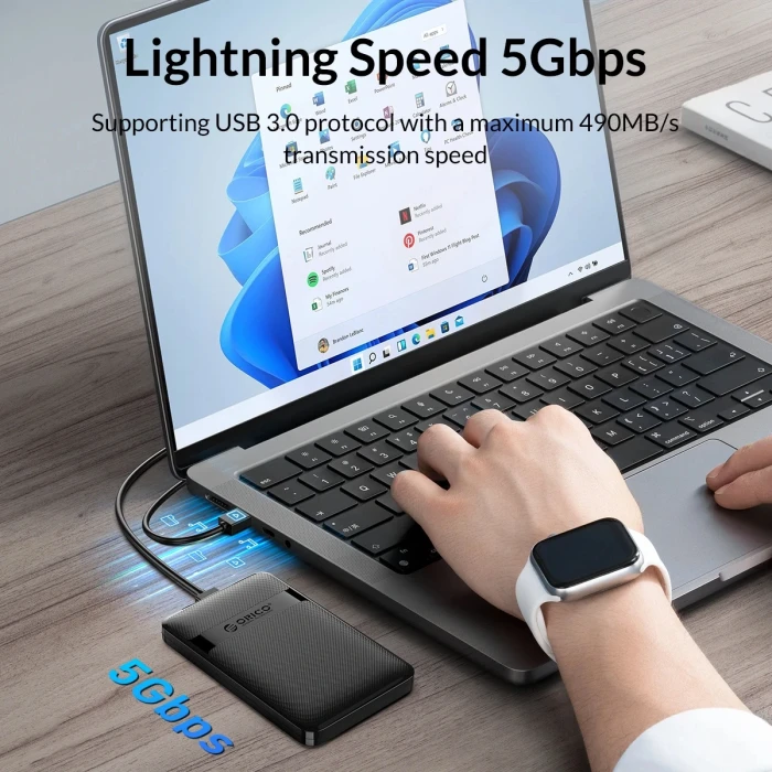 Orico 2577C3 кутия за диск 2.5" USB-C