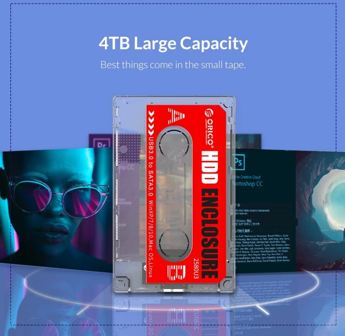 Orico 2580U3 кутия за диск 2.5"