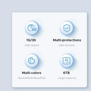 Orico 25PW1C кутия за диск 2.5" USB-C