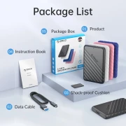 Orico 25PW1C кутия за диск 2.5" USB-C