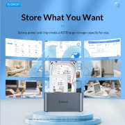 Orico Dock 2 x HDD/SSD 2.5"/3.5" Clone