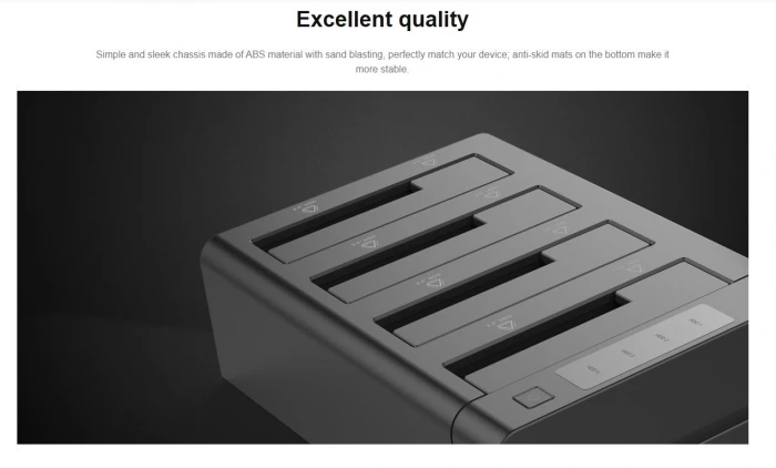 Orico USB Dock 4 x 2.5"/3.5" - Clone