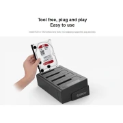 Orico USB Dock 4 x 2.5"/3.5" - Clone