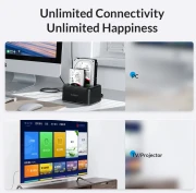 Orico Dock HDD/SSD - 2.5/3.5" USB-C/A