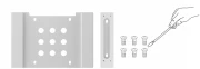 Orico Адаптер SSD/HDD 2.5"/3.5" to 5.25"