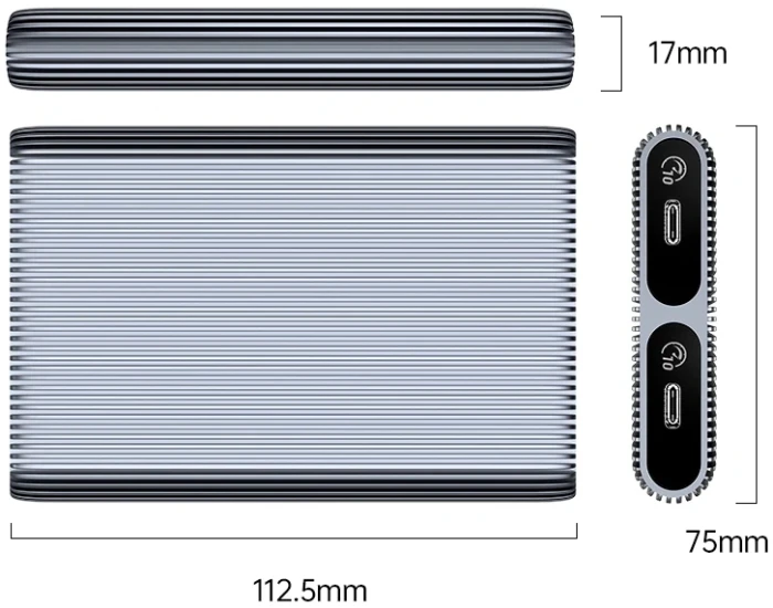 Orico AM2C3-2N Dual-Bay M.2 NVMe