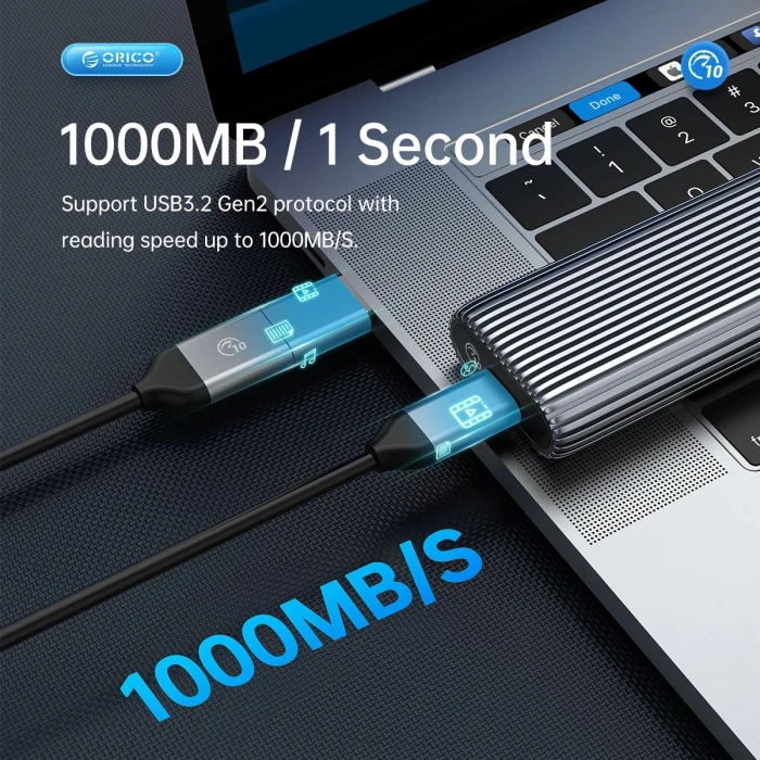 Orico AM2C3-G2 M.2 NVMe USB-C