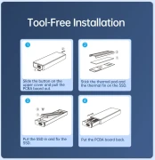 Orico AM2C3-G2 M.2 NVMe USB-C