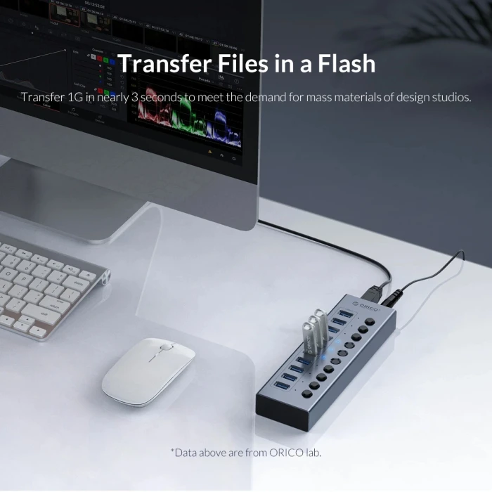 Orico с адаптер BT2U3 7 x USB 5Gbps