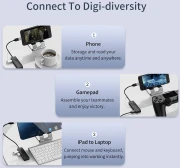 Orico FL02-BK 4 x USB 2.0