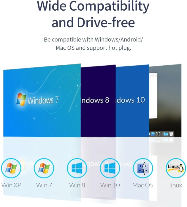 Orico FL02-WH 4 x USB 2.0