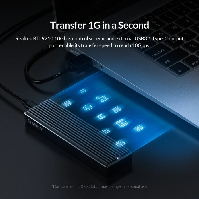 Orico M2PV-C3 M.2 NVMe USB-C