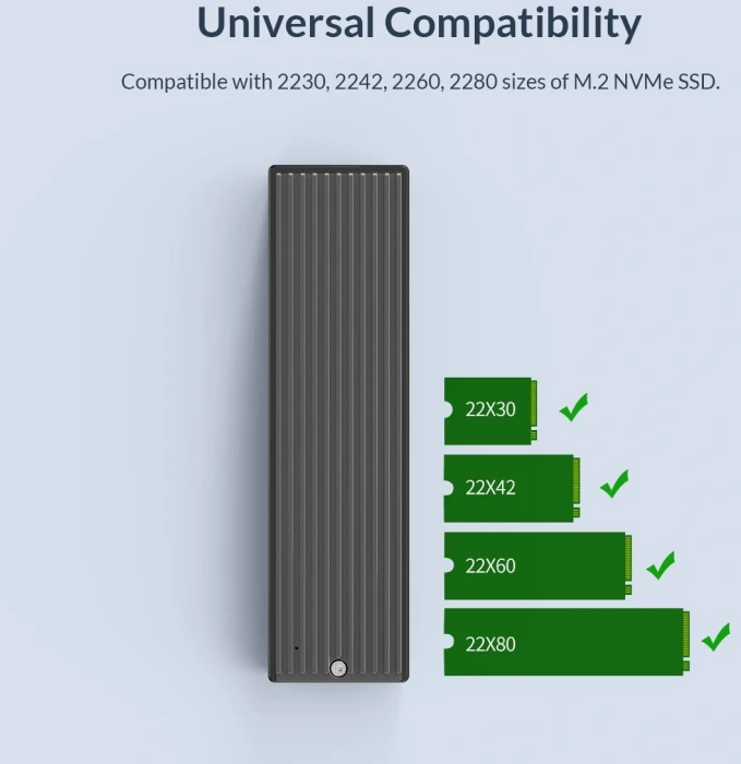 Orico M2PV-C3 M.2 NVMe USB-C