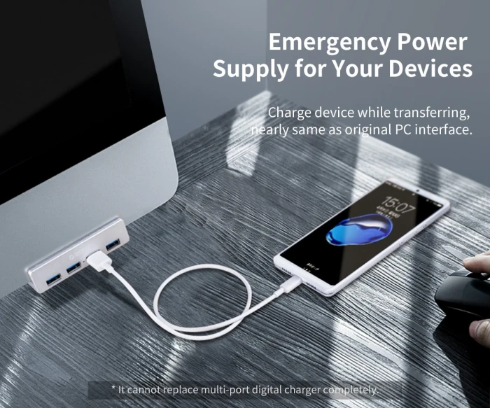 Orico MH4PU Clip Type 4 x USB 5Gbps
