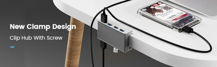 Orico MH4PU-P Clip Type 4 x USB 5Gbps