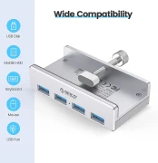 Orico MH4PU-P Clip Type 4 x USB 5Gbps