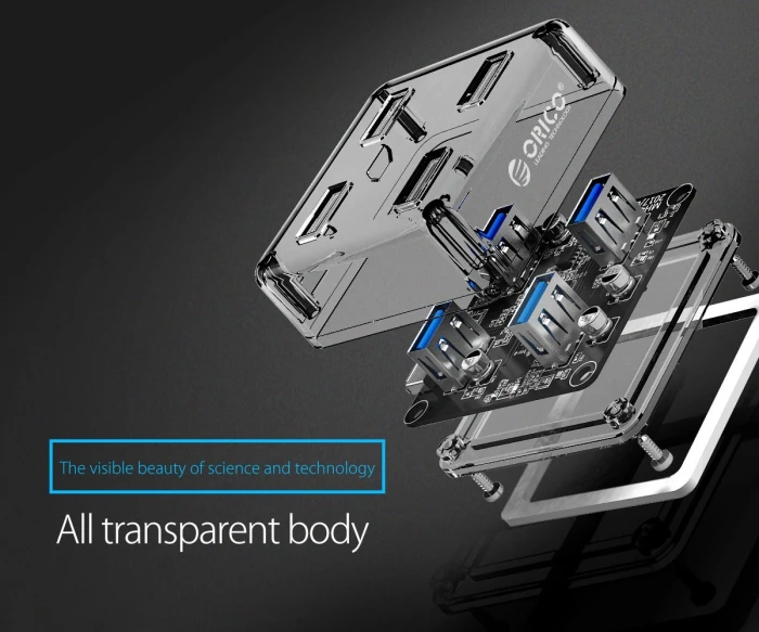 Orico MH4U-U3 4 x USB 5Gbps