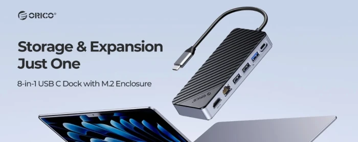 Orico OM28PR-G2 8in1 USB-C