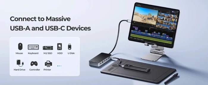 Orico OM28PR-G2 8in1 USB-C