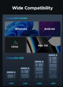 Orico OUM2-G20 M.2 NVMe USB-C 20Gbps