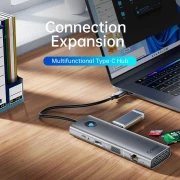 Orico USB-C HUB - PD 100W HDMI LAN VGA
