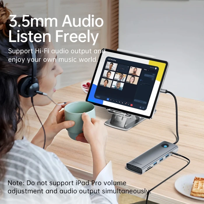 Orico USB-C HUB - PD 100W HDMI LAN VGA