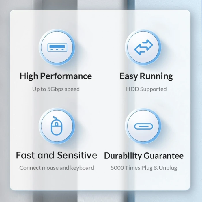Orico PW4U-U3 4 x USB 5Gbps