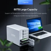 Orico 9548RU3 Dock 4 x 3.5" Raid Clone