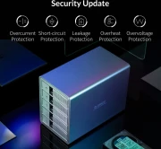 Orico 9548RU3 Dock 4 x 3.5" Raid Clone