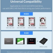 Orico 9548RU3 Dock 4 x 3.5" Raid Clone