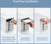 Orico 9548RU3 Dock 4 x 3.5" Raid Clone
