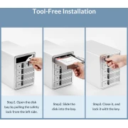 Orico 9548RU3 Dock 4 x 3.5" Raid Clone