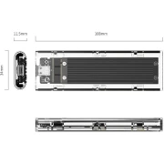Orico TCM2-C3 M.2 NVMe USB-C