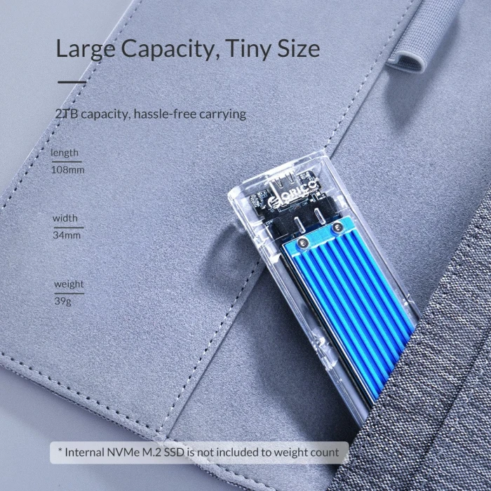 Orico TCM2-C3 M.2 NVMe USB-C