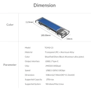 Orico TCM2-C3 M.2 NVMe USB-C