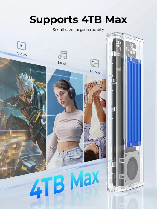 Orico TCM2-U4 M.2 NVMe USB-C/A
