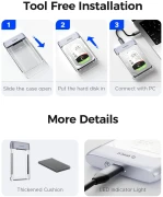 Orico TX25C3 кутия за диск 2.5" USB-C