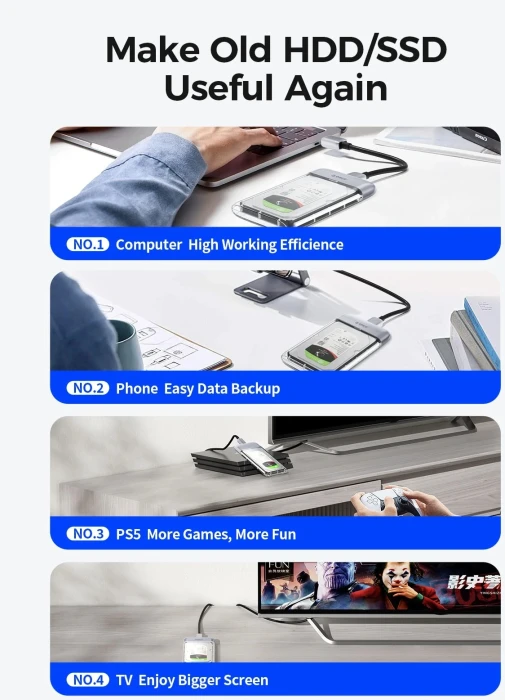 Orico TX25C3 кутия за диск 2.5" USB-C