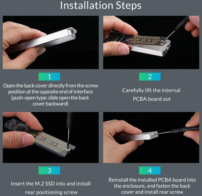 Orico PCM2-C3 M.2 NVMe USB-C