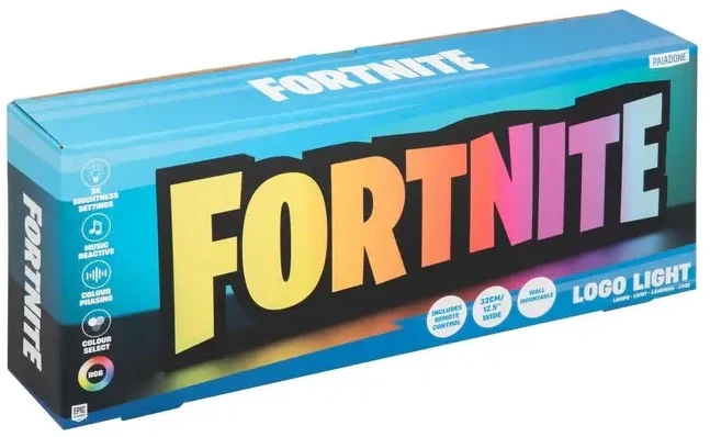 Статуетка Paladone: Fortnite - Logo Light (PP14512FO)