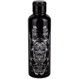 Бутилка Paladone Harry Potter: Death Eater - Metal Water Bottle